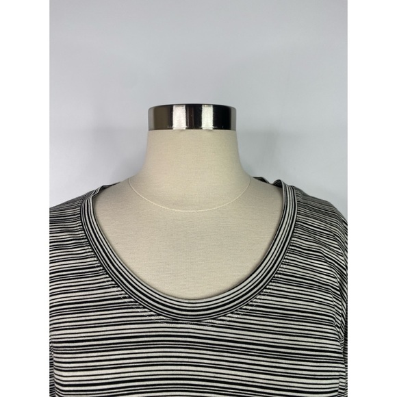 Athleta Stripped Scoop Neck Long Sleeve Top - Picture 4 of 9